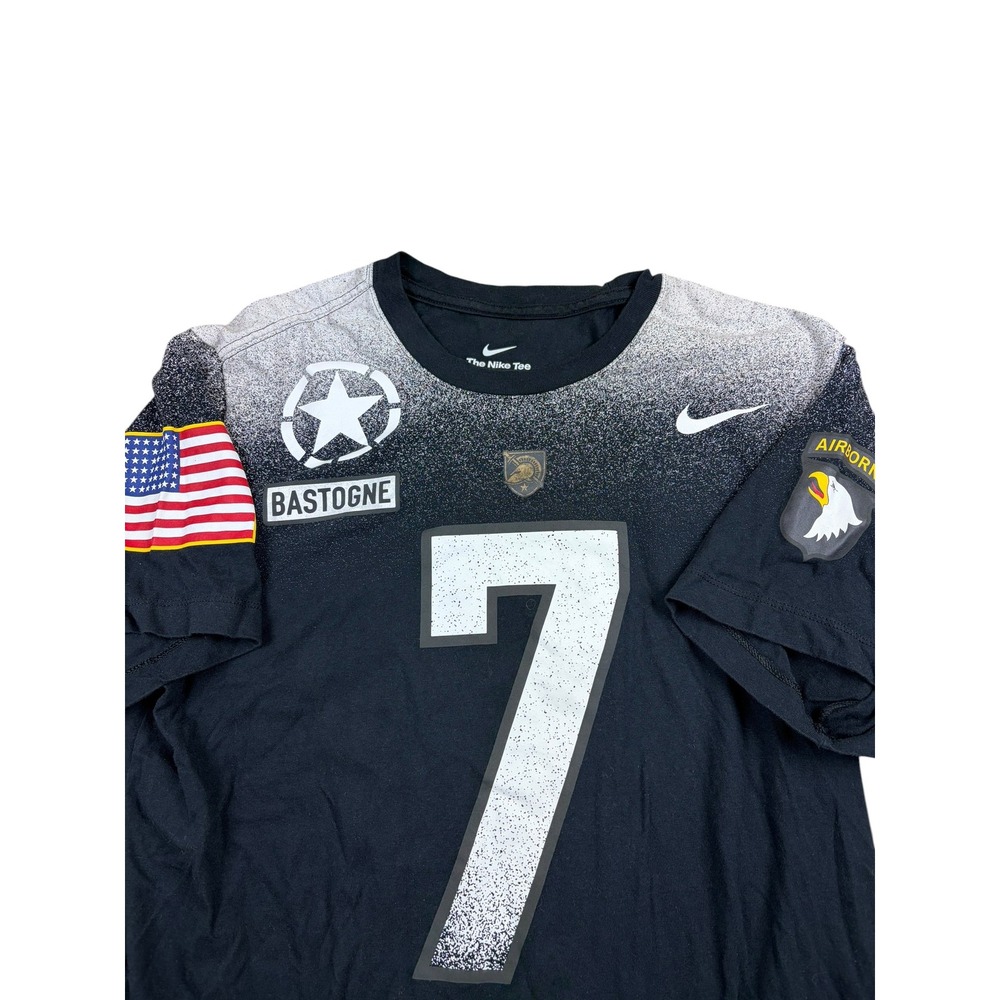 Nike Army West Point Black Knights Bastogne 101st Airborne Tribute Tee Mens L